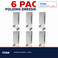 TITAN 6-Pack Folding Mortuary Dressing Tables — professional mortuary equipment by TITAN