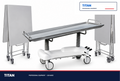 TITAN Hydraulic Embalming Table + Standard & XL Dressing Table Bundle — professional mortuary equipment by TITAN