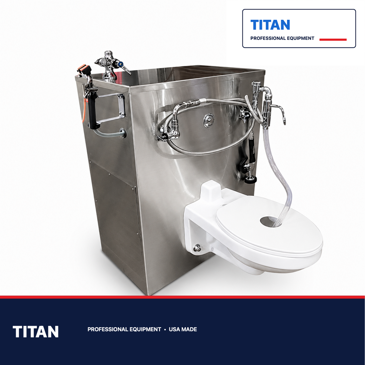 TITAN Flushing Embalming Station – Model 1036-9FS — professional mortuary equipment by TITAN