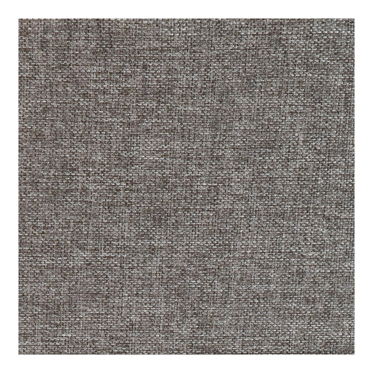 A close-up of the gray fabric on a TITAN church chair with wood accent arms.