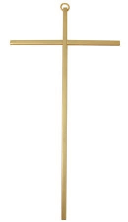 Gold Plated Protestant Cross