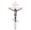 12" Cast Exterior Crucifix