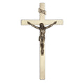 14" Cast Exterior Crucifix