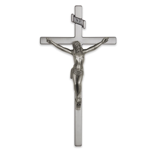 12" Cast Exterior Crucifix