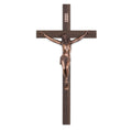 12" Walnut Exterior Crucifix