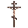 12" Cast Exterior Crucifix