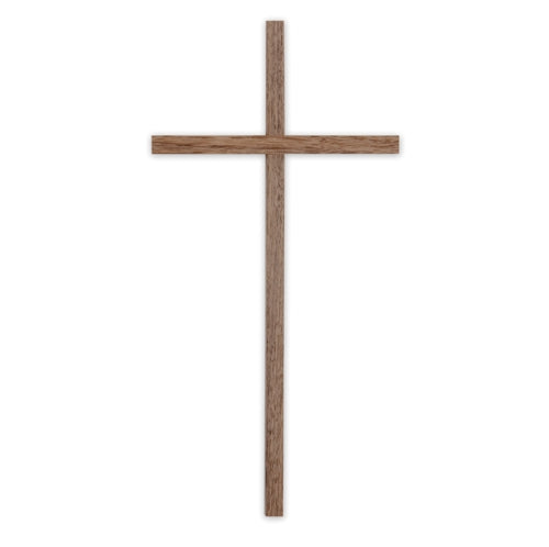 10" Interior Walnut Cross