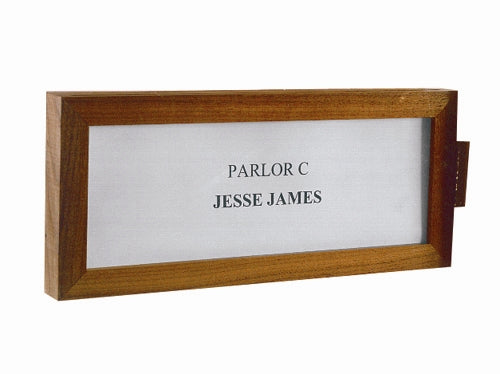 Double Face Slip-On Wall Directory