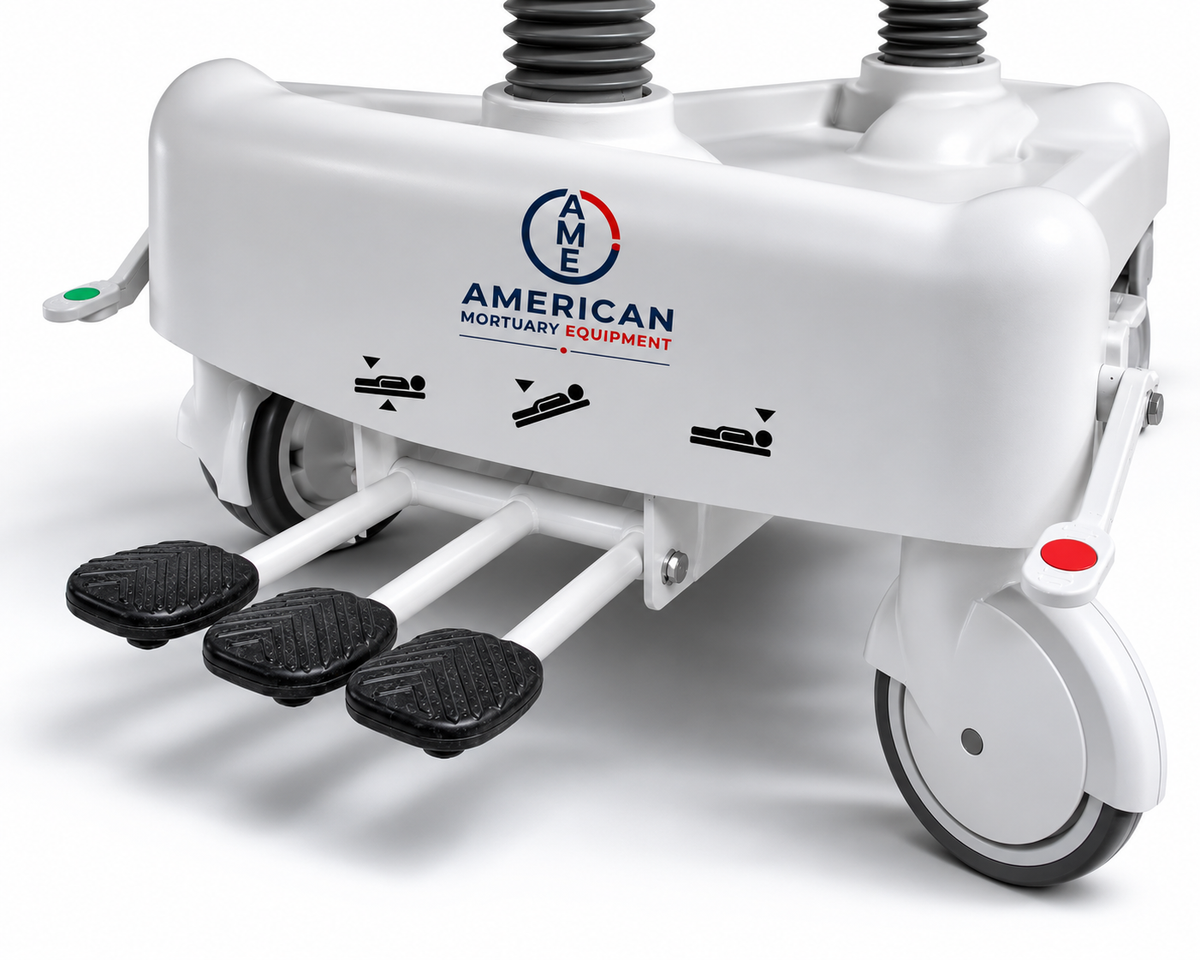 TITAN 2-Pack Oversized Hydraulic Embalming Tables — detail 4