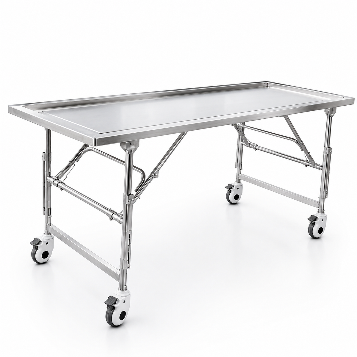TITAN Economy Multi-Height Folding Embalming Table — detail 4
