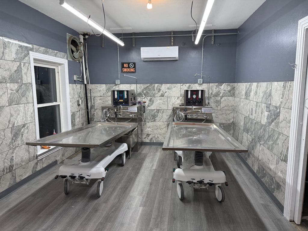 TITAN 2-Pack Oversized Hydraulic Embalming Tables — detail 11