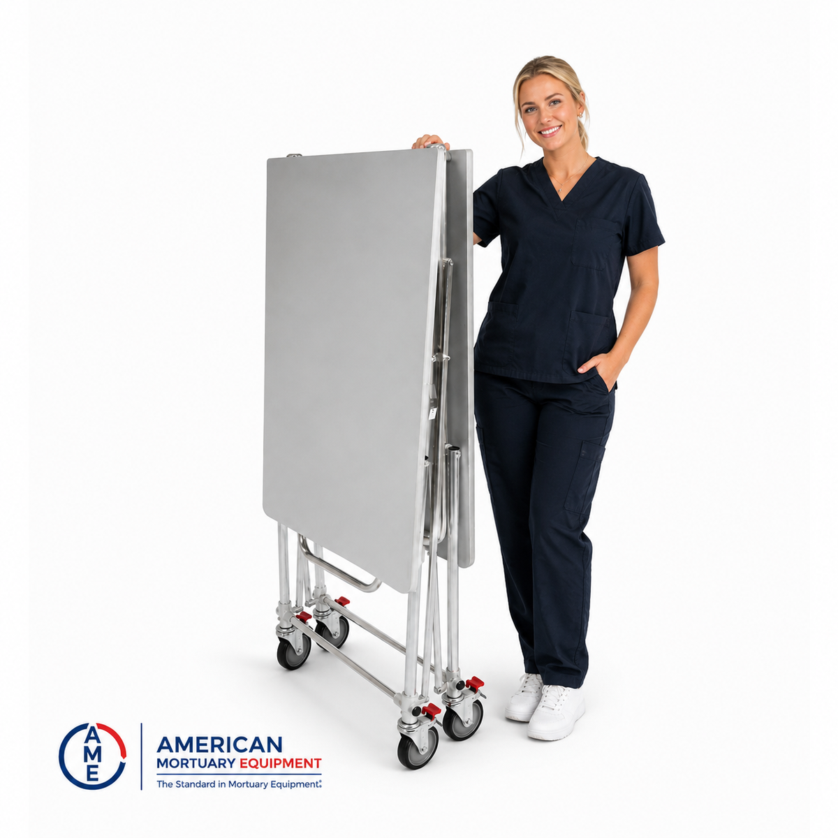 TITAN 6-Pack Folding Mortuary Dressing Tables — detail 2