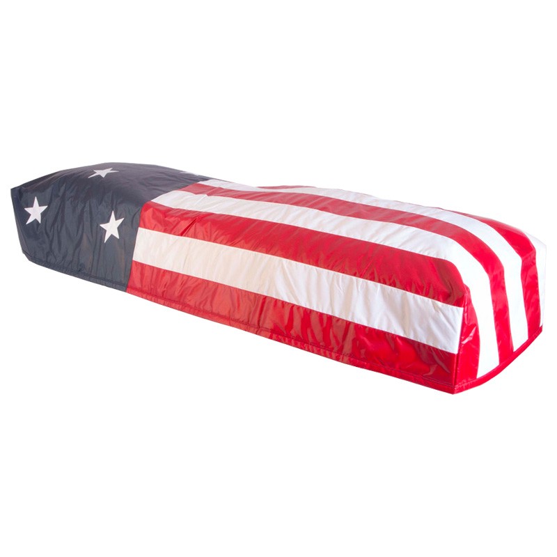 TITAN American Flag Cot Cover