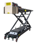 Automatic crematory charger and case loading system
