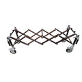 Bronze folding church truck three-quarter view