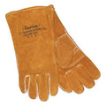 14 inch heat resistant leather crematory gloves for crematory operators