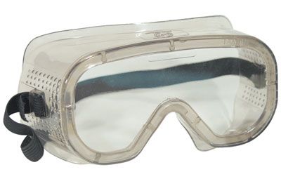 Standard safety goggles for crematory and prep room use
