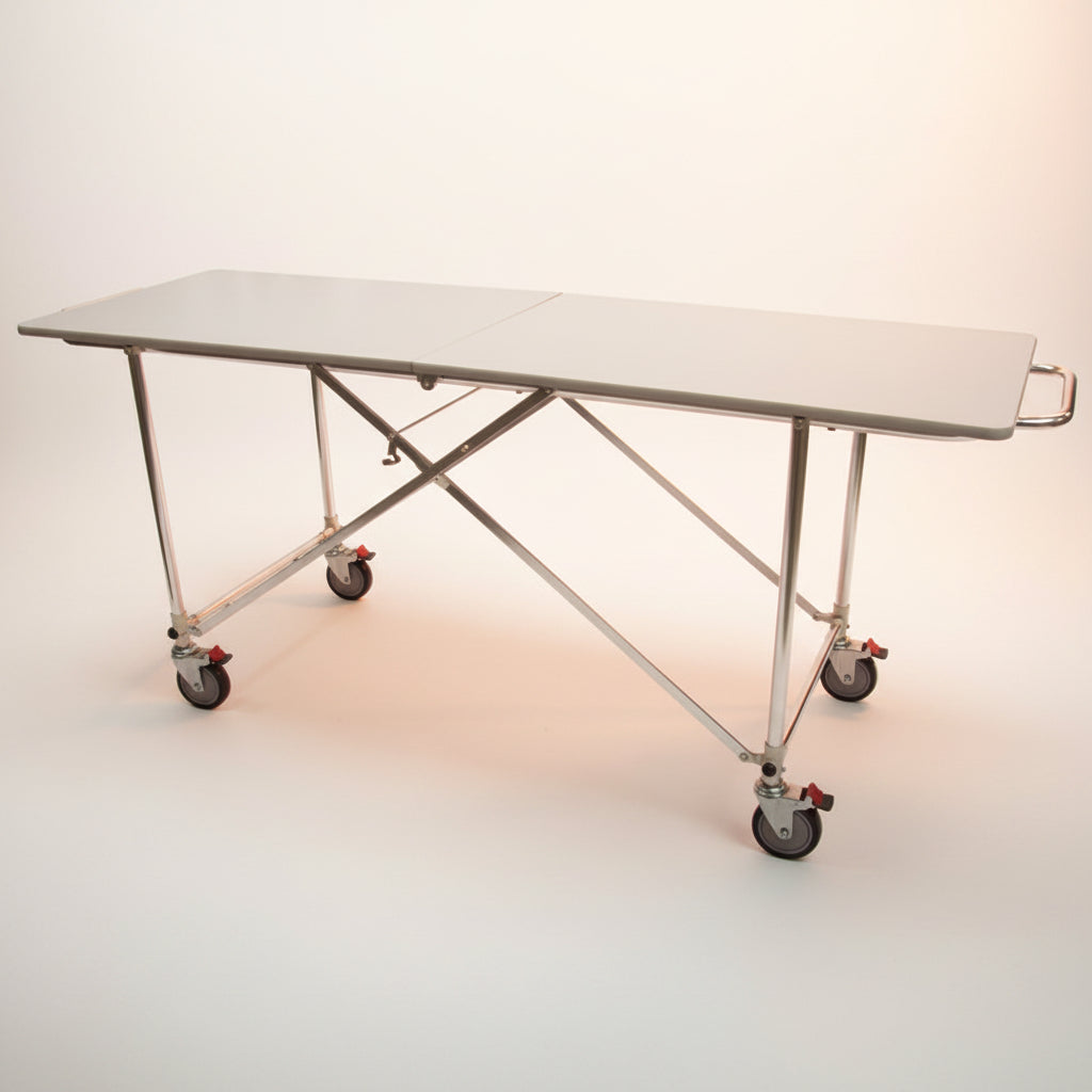TITAN Extra Wide Folding Mortuary Dressing Table — detail 4