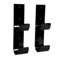Magnetic crematory tool hanger pair for organizing retort tools