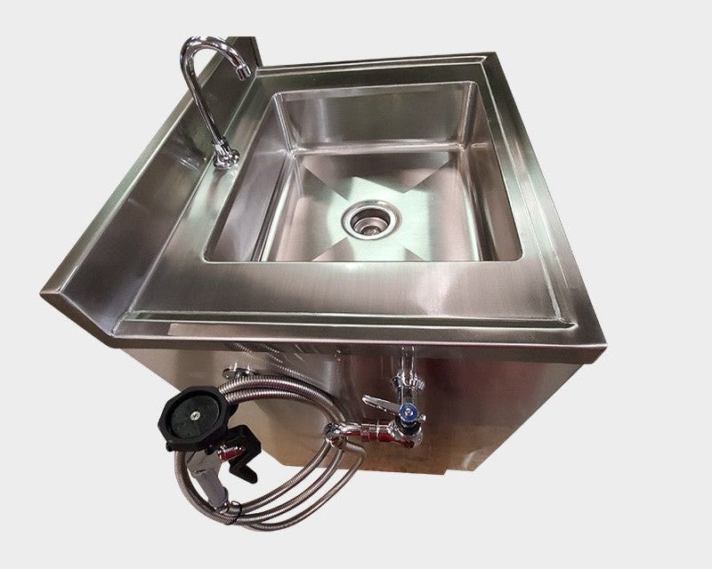 TITAN Morgue Foot Pedal Sink Station – Model 1036-00FPS — detail 4