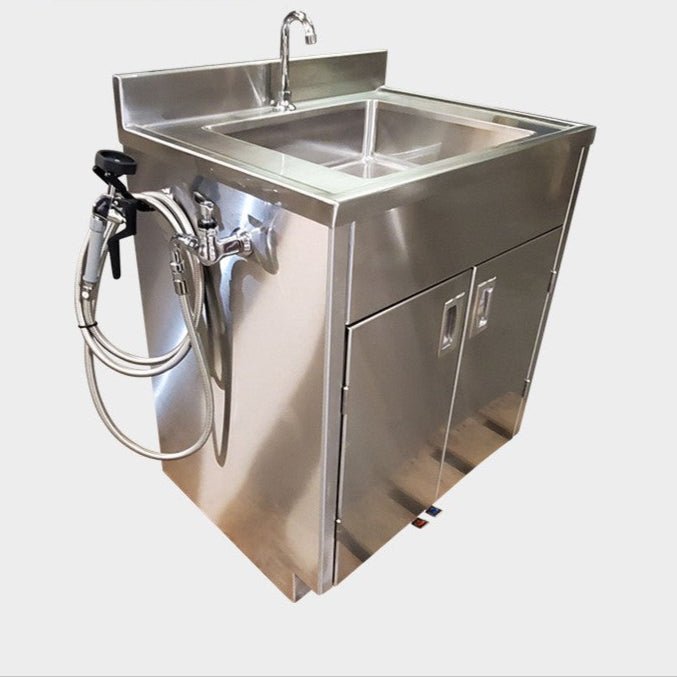 TITAN Morgue Foot Pedal Sink Station – Model 1036-00FPS — detail 2