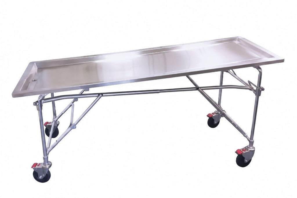 TITAN Economy Multi-Height Folding Embalming Table — detail 2