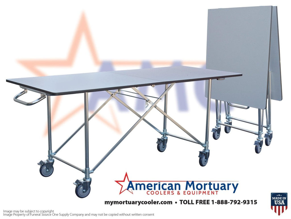 TITAN Extra Wide Folding Mortuary Dressing Table — detail 7