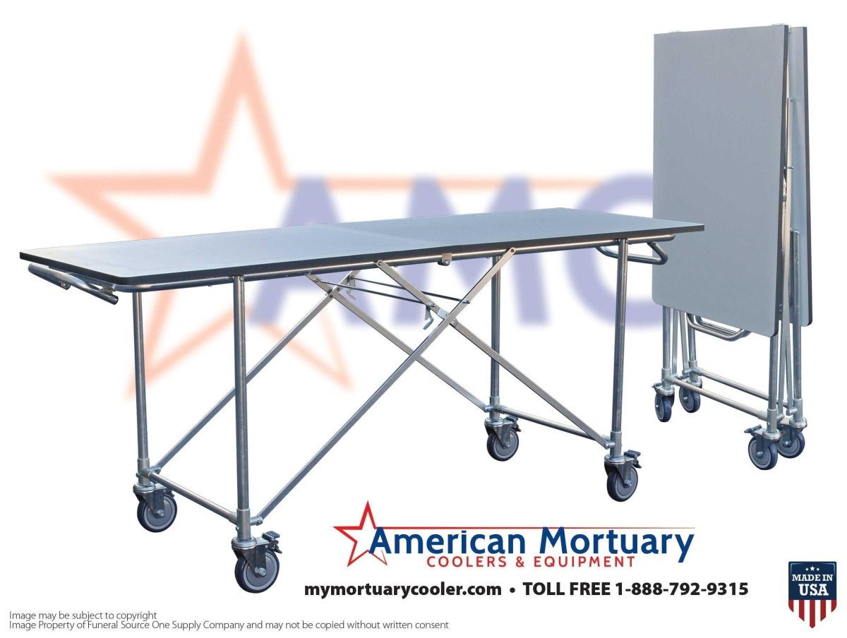 TITAN Single Folding Mortuary Dressing Table — detail 8