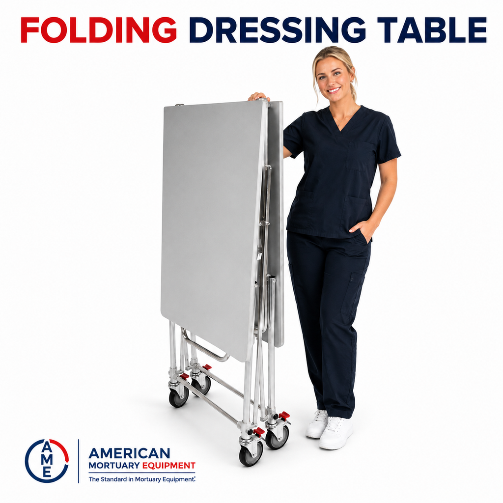 TITAN Hydraulic Embalming Table + Standard & XL Dressing Table Bundle — detail 22