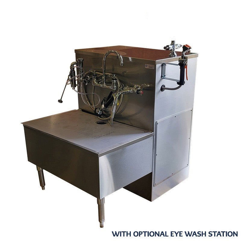 TITAN Stainless Embalming Sink Station – Model 1036-ES — detail 9