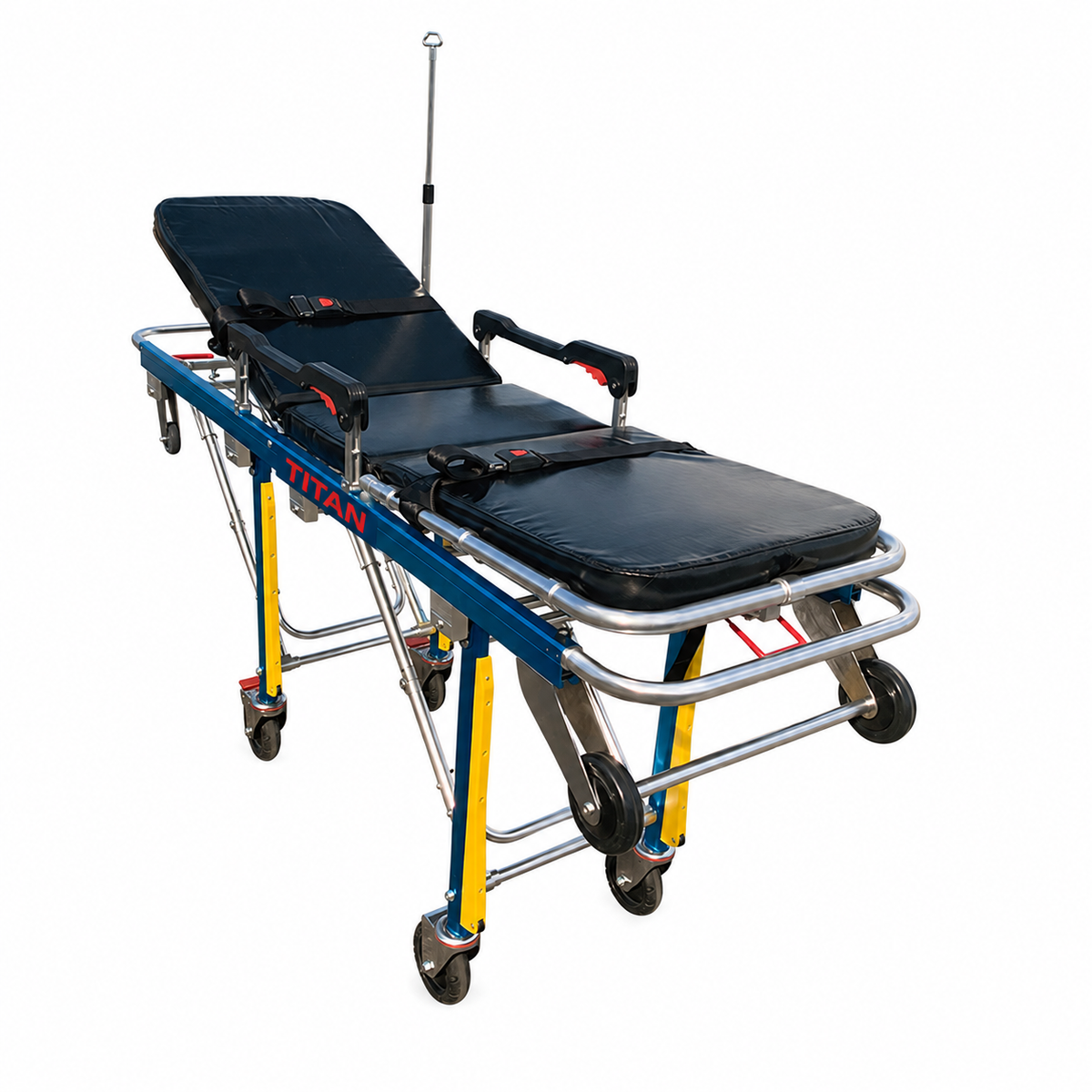 TITAN Heavy-Duty Automatic-Loading Ambulance Stretcher for EMS, ambulance, hospital and medical patient transport