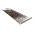 TITAN Low-Profile Stainless Steel Body Tray - Raised Handle (WFS-TITAN-BTB-004) – professional mortuary equipment
