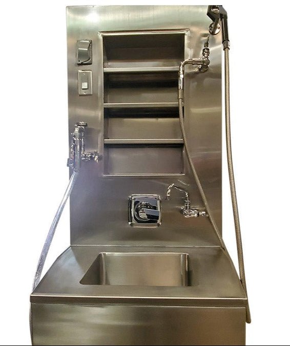 TITAN Wall Mount Embalming Service Station – Model 1036-2 — detail 4