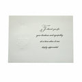 Acknowledgement Card