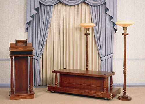 Classic Chapel Furniture Set shown together in the original product finish