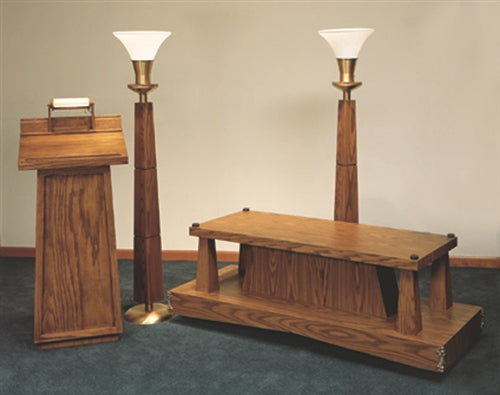 Legacy Chapel Furniture Set shown together in the original product finish