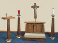 Legacy Devotional Furniture Set shown together in the original product finish