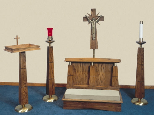 Legacy Devotional Furniture Set shown together in the original product finish