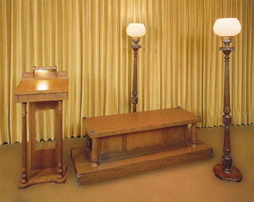 Regal Chapel Furniture Set shown together in the original product finish