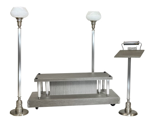 Serenity Chapel Furniture Set shown together in the original product finish