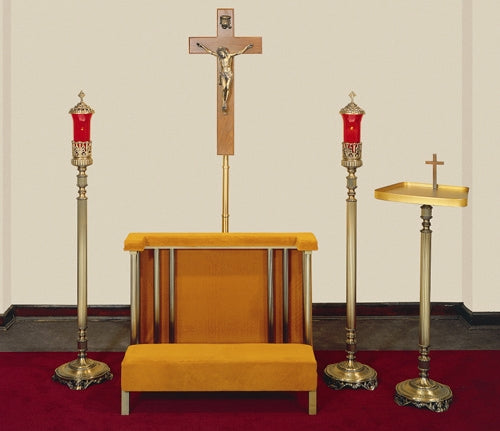 Signature Devotional Furniture Set shown together in the original product finish