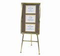 Three Panel Directory with Over Door