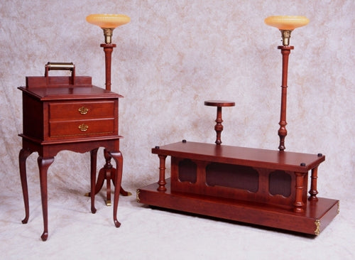 Tradition Chapel Furniture Set shown together in the original product finish