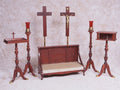 Tradition Devotional Furniture Set shown together in the original product finish